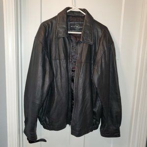 William Barry Leather Jacket Large